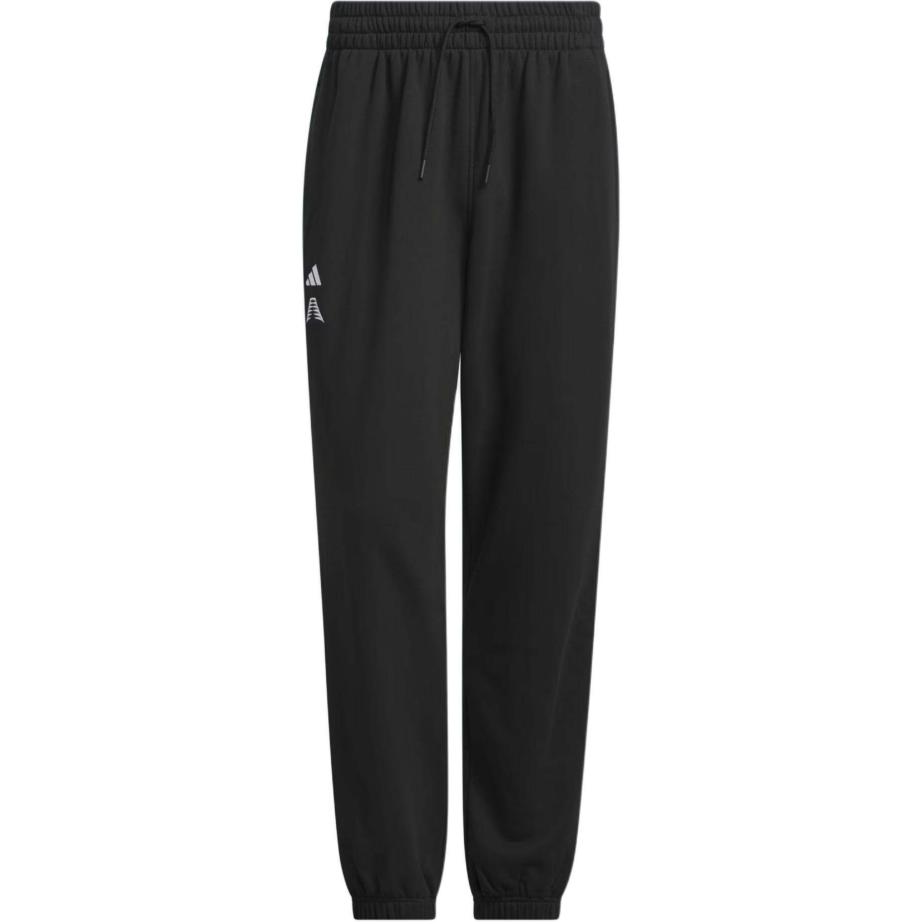Adidas ANTHONY EDWARDS FW25 Anthony Edwards Foundation mid-waist belted loose sports trousers for men