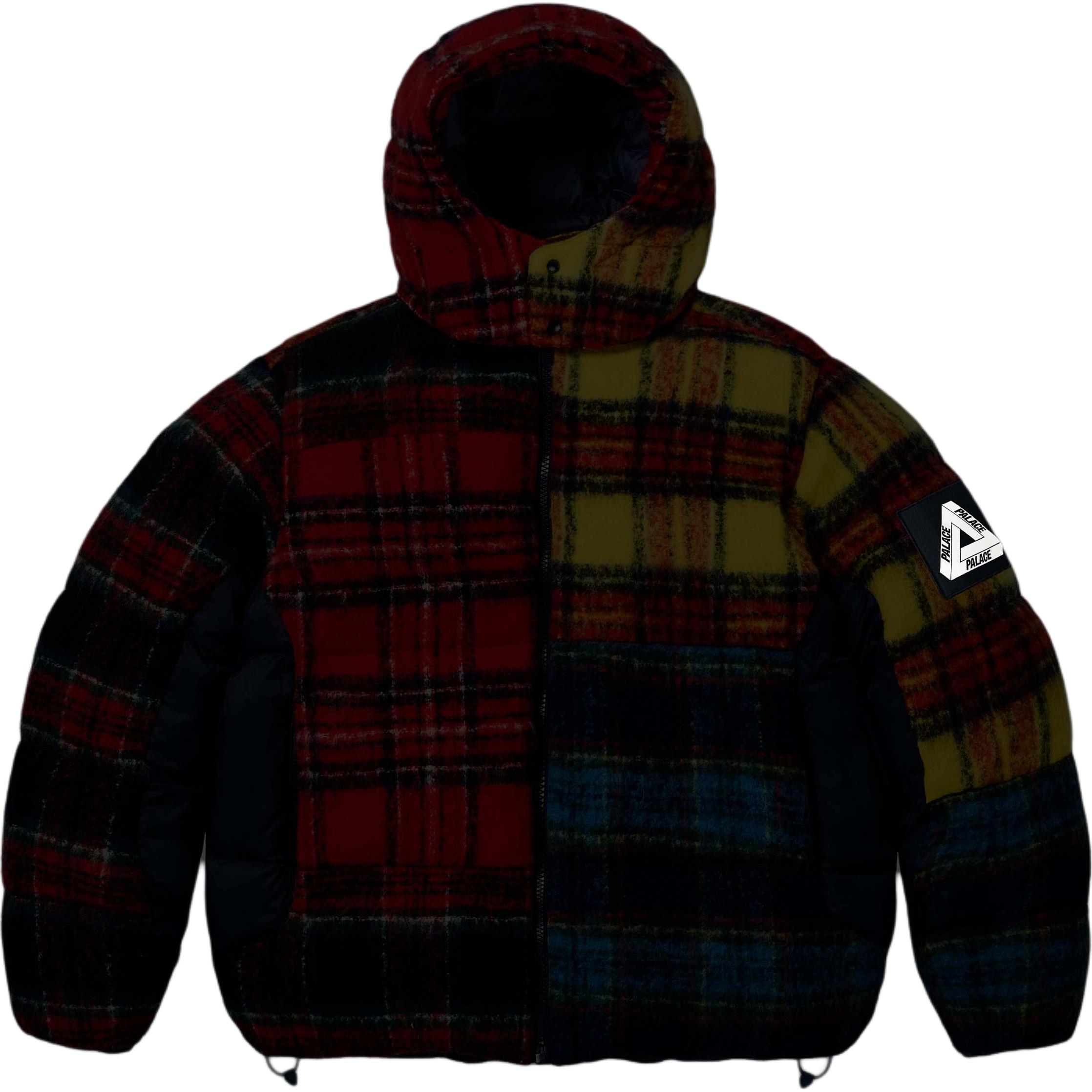 Куртка Palace MOHAIR WOOL PUFFA JACKET (разноцветная) — фото 8