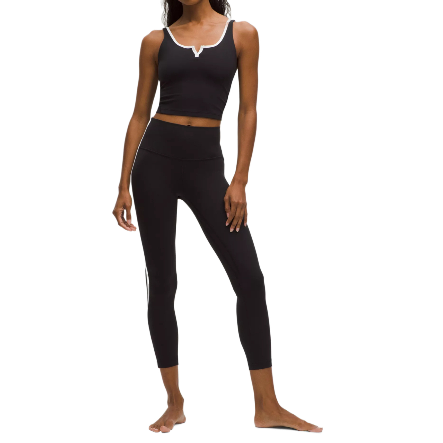 Lululemon Align Yoga Pants 25′ Women’s Black/White