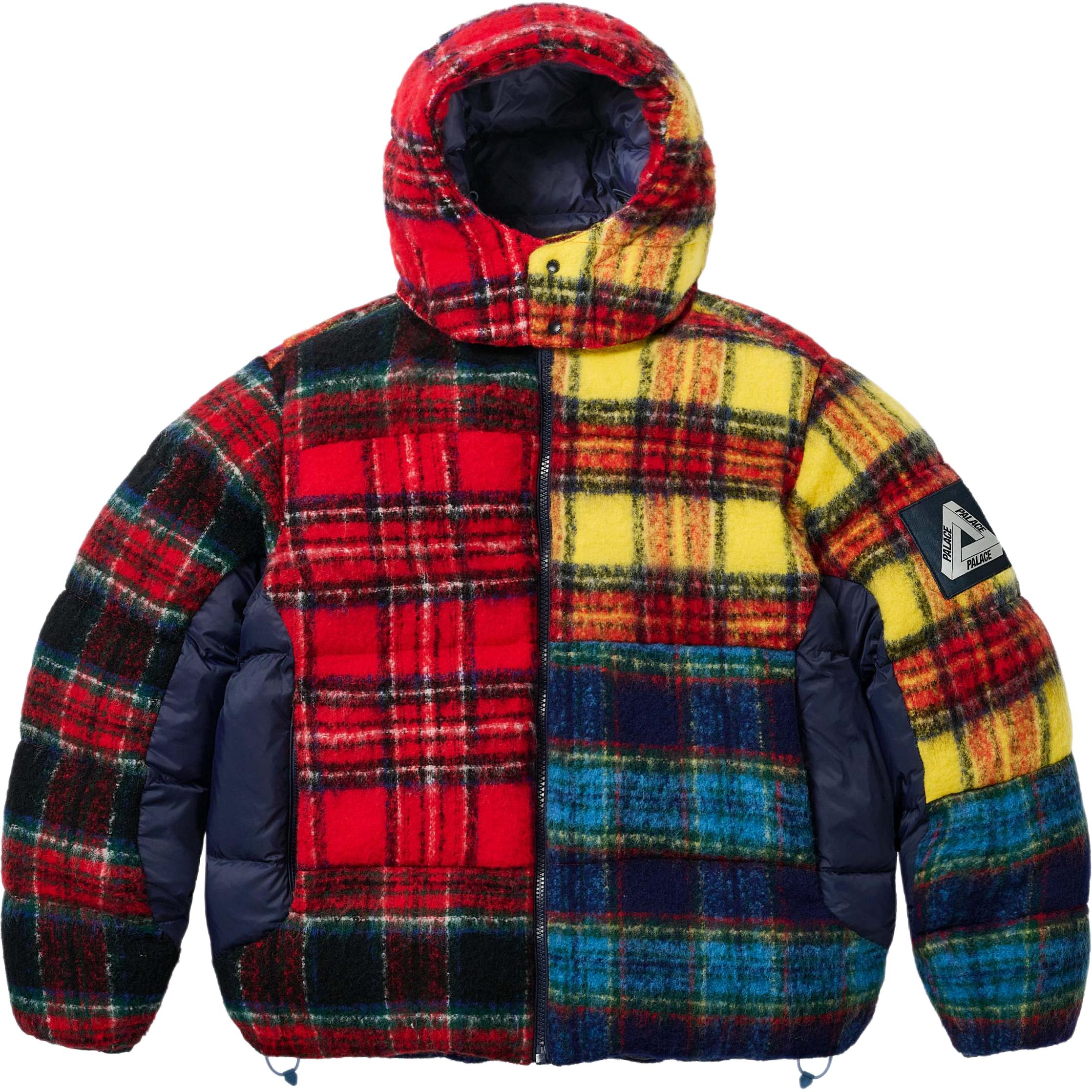 Куртка Palace MOHAIR WOOL PUFFA JACKET (разноцветная)