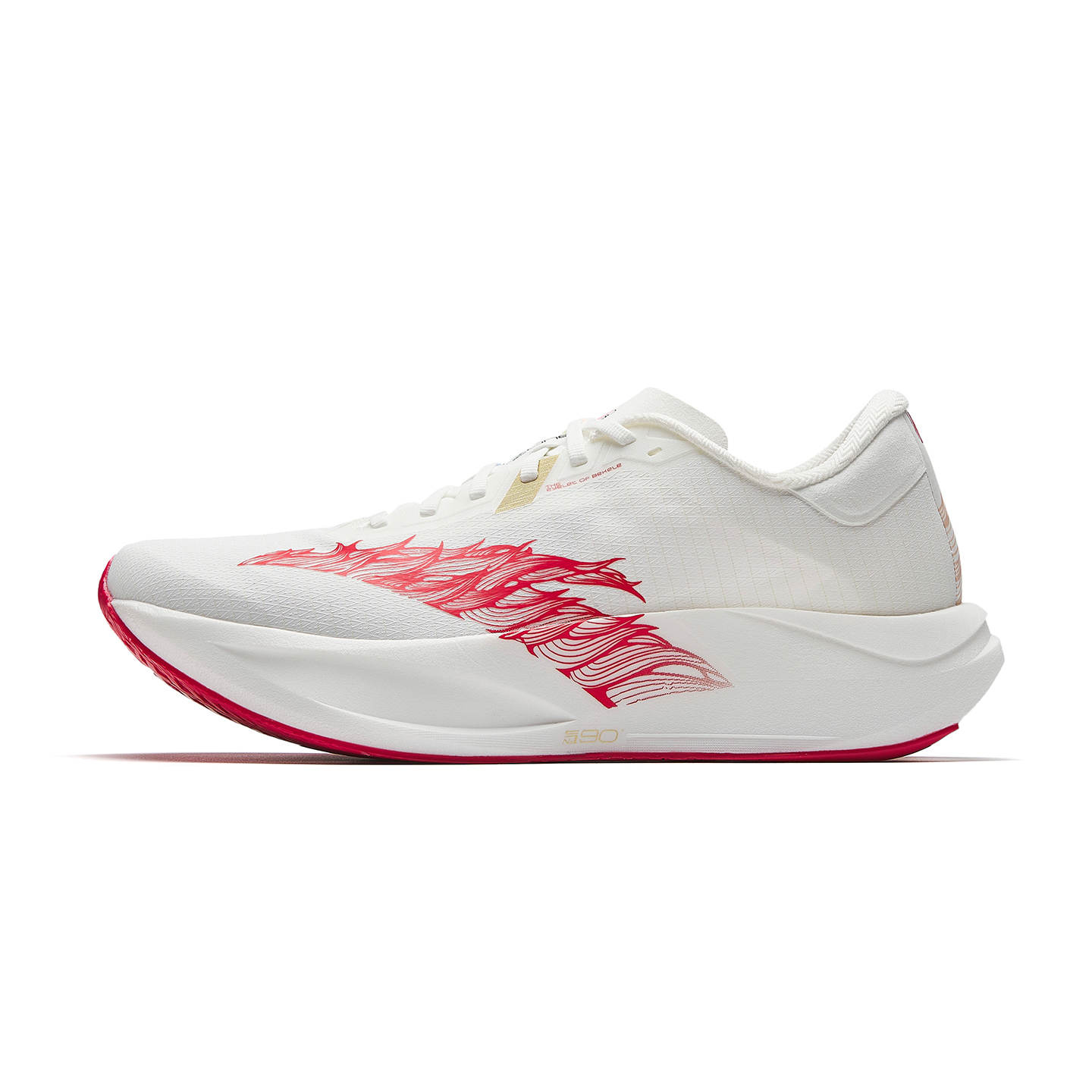 Мужские кроссовки Anta Anta CNY 90 90 AWR (бело-красно-золотые)