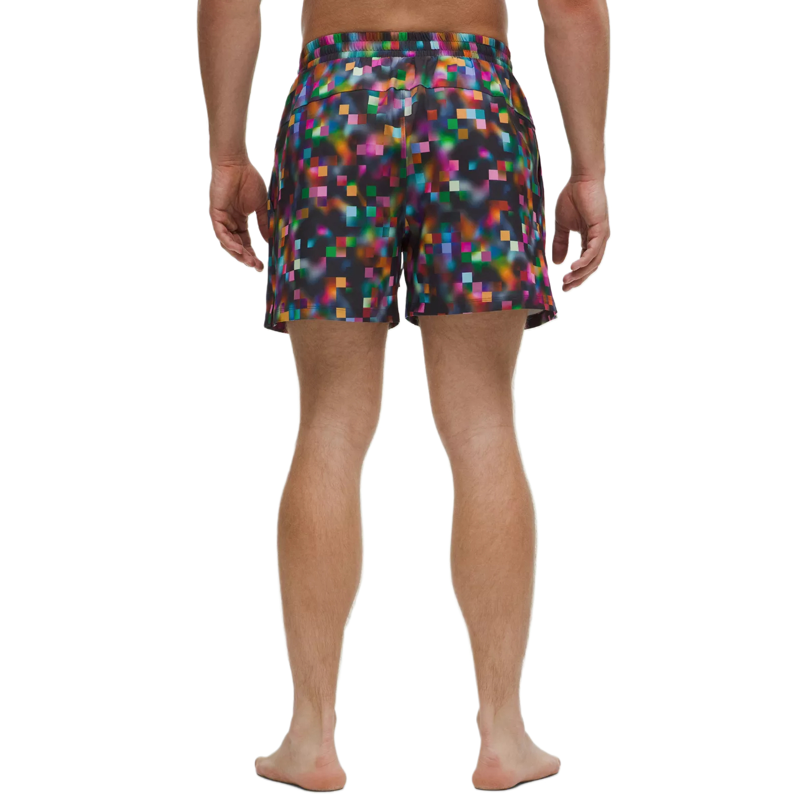 Lululemon Sports Shorts Men’s Rainbow Pixel