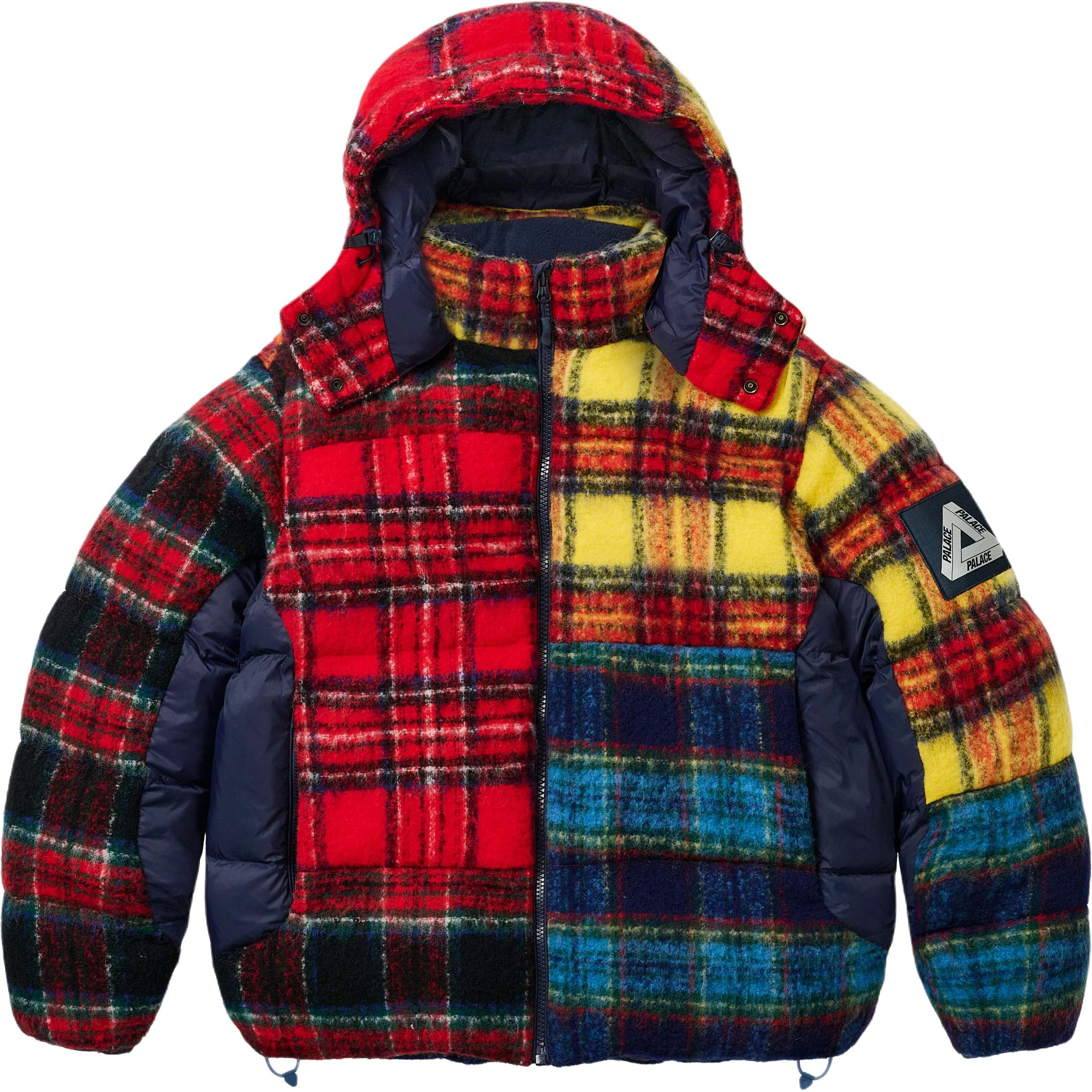Куртка Palace MOHAIR WOOL PUFFA JACKET (разноцветная) — фото 2