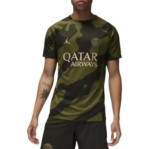 Jordan Paris Saint Germain Strike ThirdAcademy T Shirt Men's Dark Green