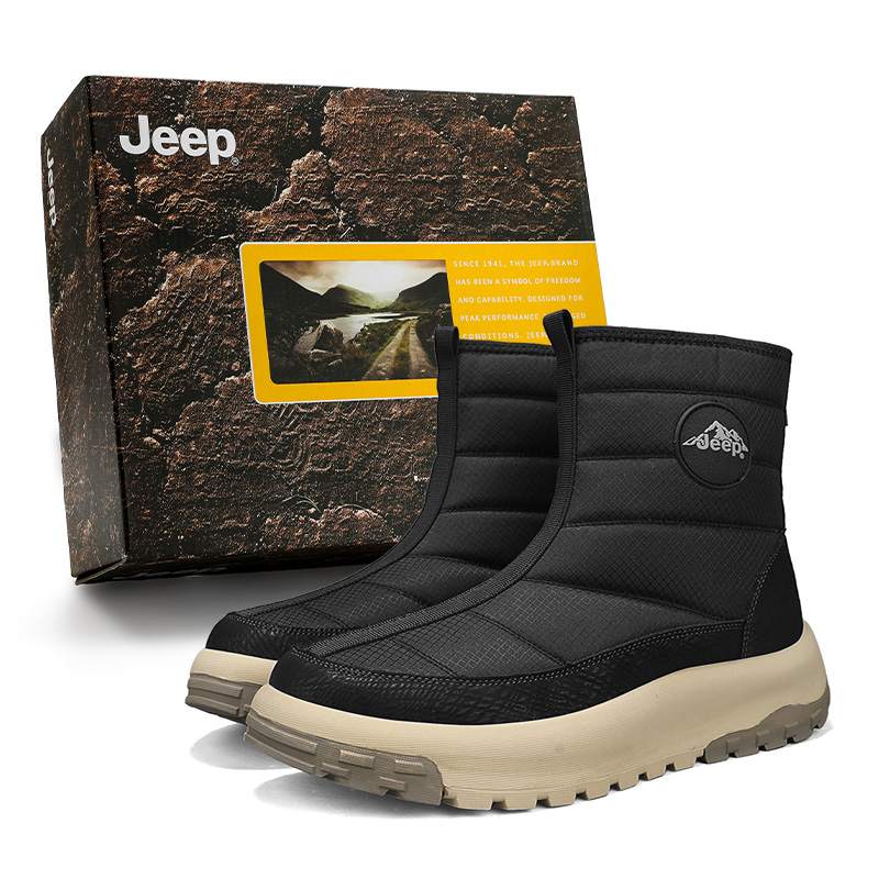 Мужские сапоги Jeep (черные)