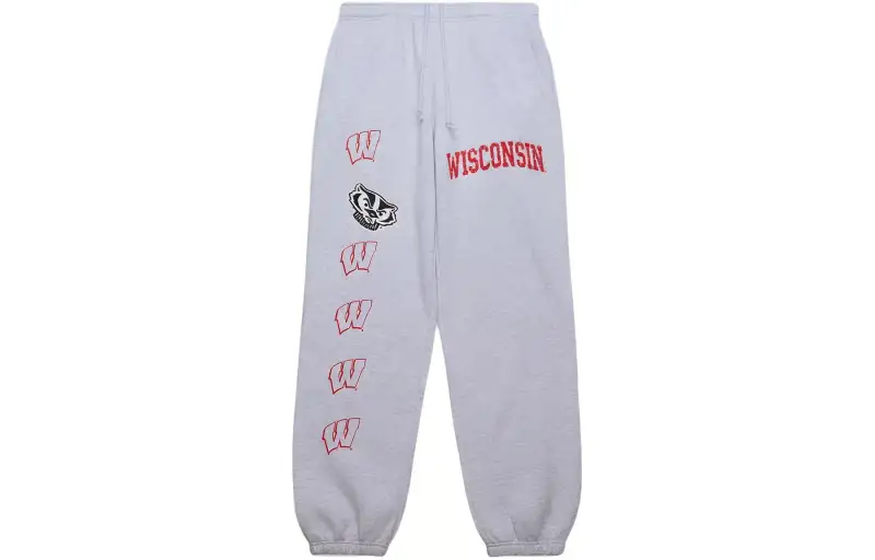 Travis Scott X Mitchell & Ness Wisconsin Badgers Classic Sweatpants