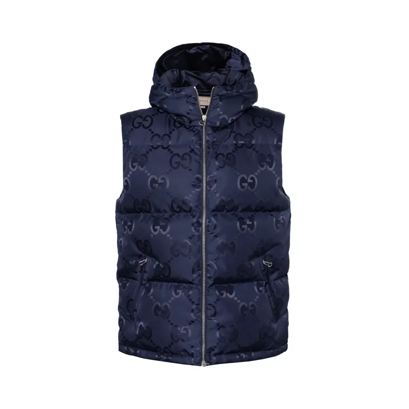 GUCCI FW22 Vest Men's Dark Blue