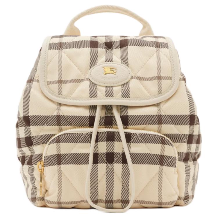 Женский рюкзак Burberry (бежевый)