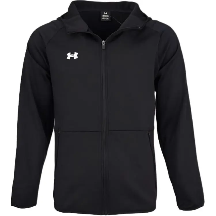 Under Armour Jackets Men's Black Hooded Moderate Other