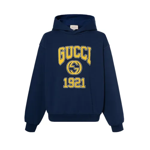 GUCCI Embroidery Logo Hoodie