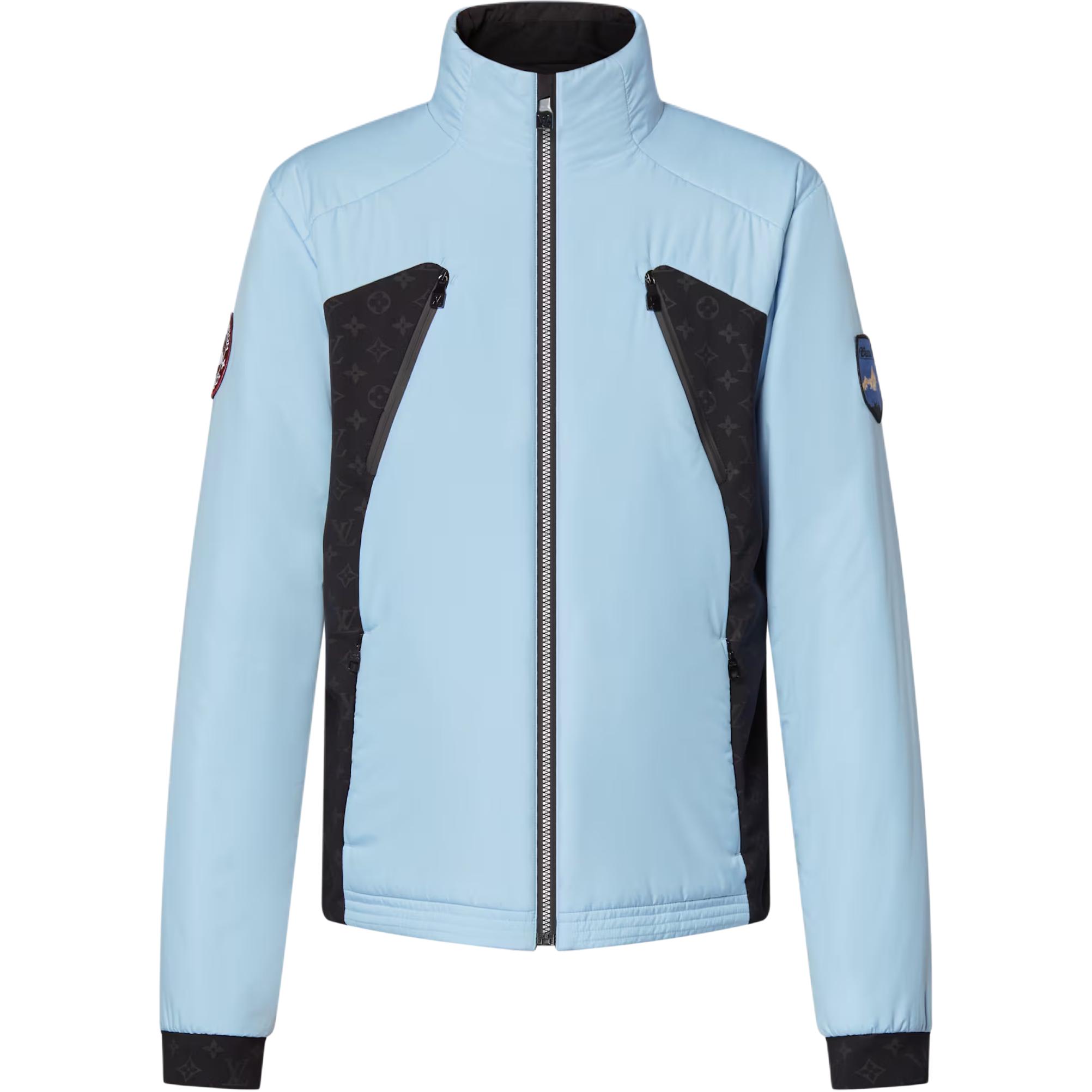 LOUIS VUITTON Ski double-sided long-sleeve with zipper, brace, down jacket