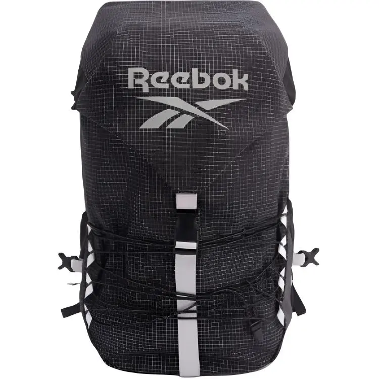 Reebok 26.4L Mountaineering Bag Outdoor Bag Fabric Black Unisex