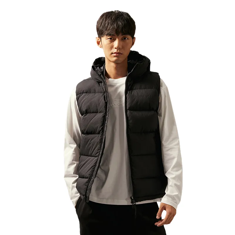 CALVIN KLEIN Down Jacket Men's Space Black