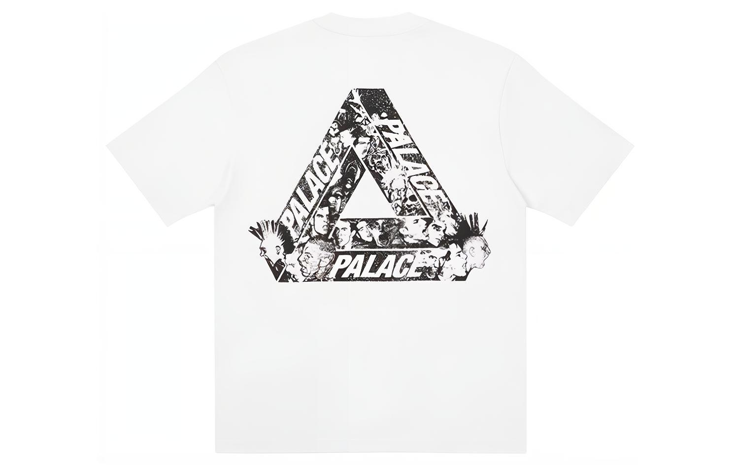 Футболка Palace Tri-Heads T-Shirt White FW21 T (белая)
