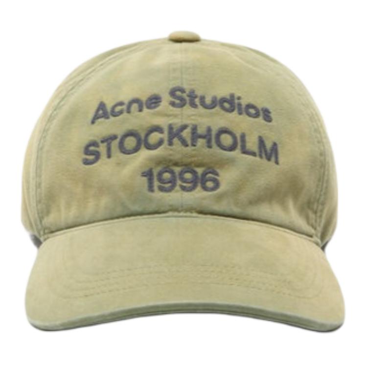 Мужская кепка Acne Studios 1996 (оливковая)