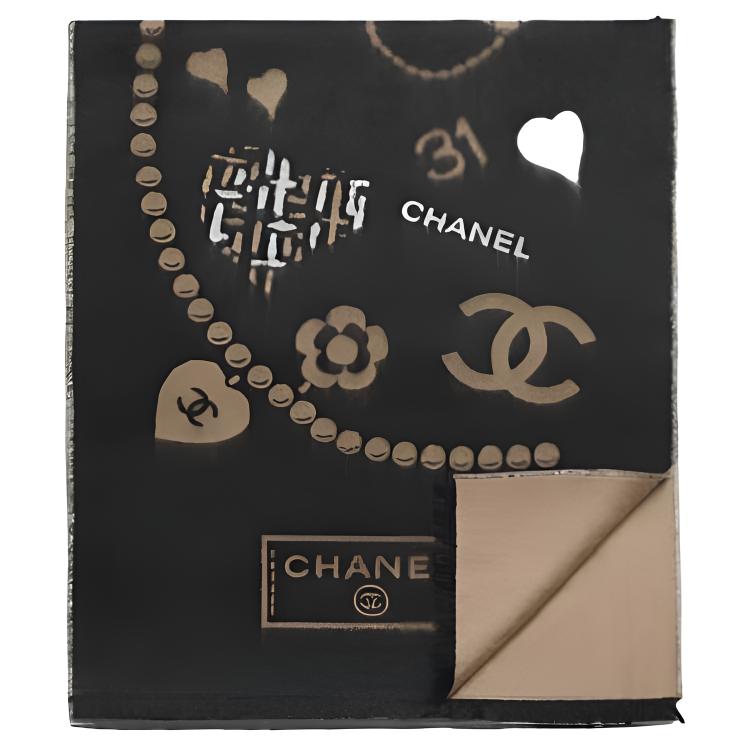 Женская сумка Chanel CHANEL / (черно-коричневая)
