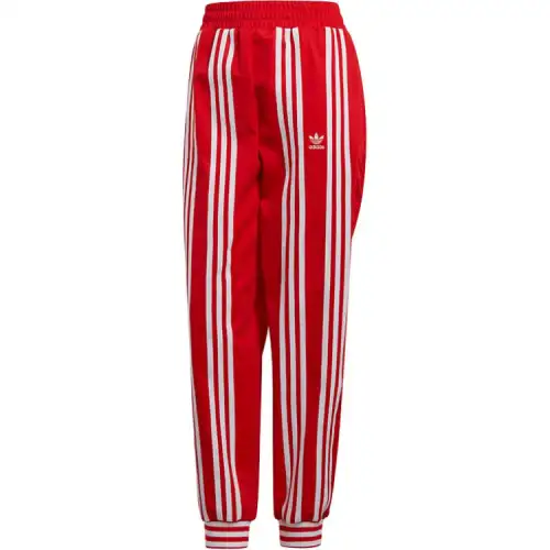 Adidas Originals Cuffed Knitted Sweatpants Women's Red