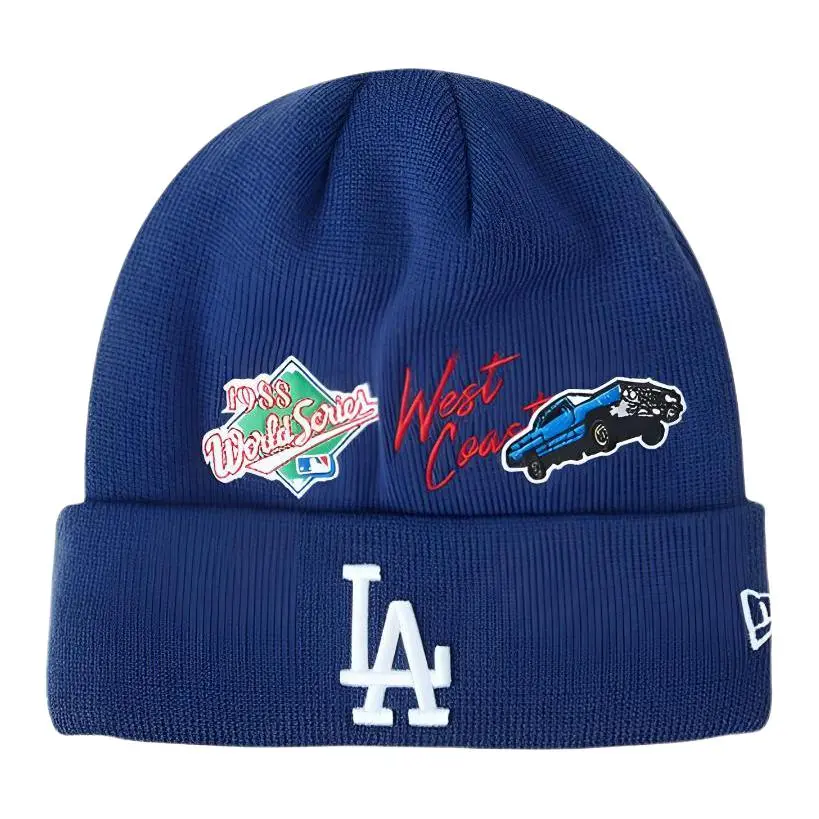 New Era Acrylic Beanies Unisex Blue
