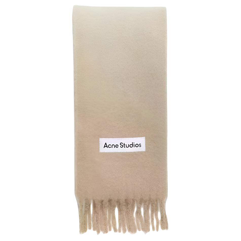 Мужской шарф Acne Studios CA0378-AGU (бежевый)