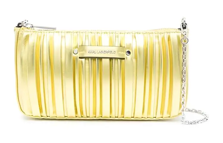 KARL LAGERFELD K/Kushion Pleated Shoulder Bag