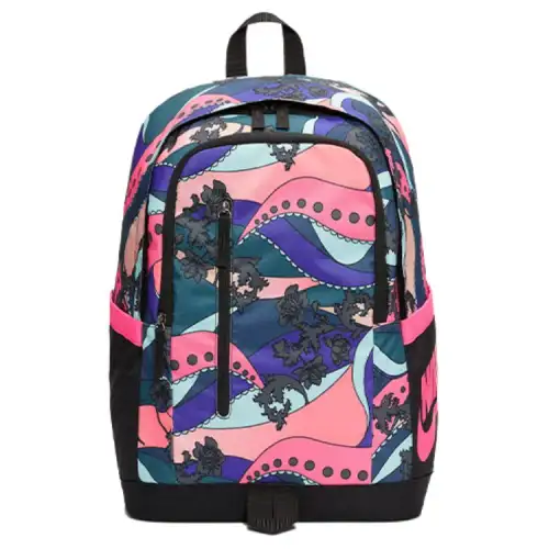Nike Polyester Backpack Regular Unisex Multicolor