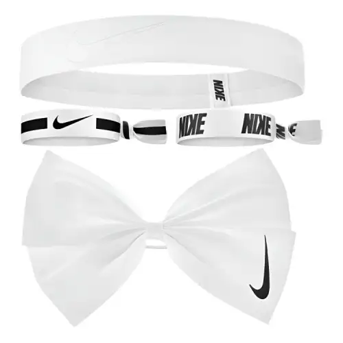 Nike Nylon Elastane Silicone Polyester Rubber Headband Women's