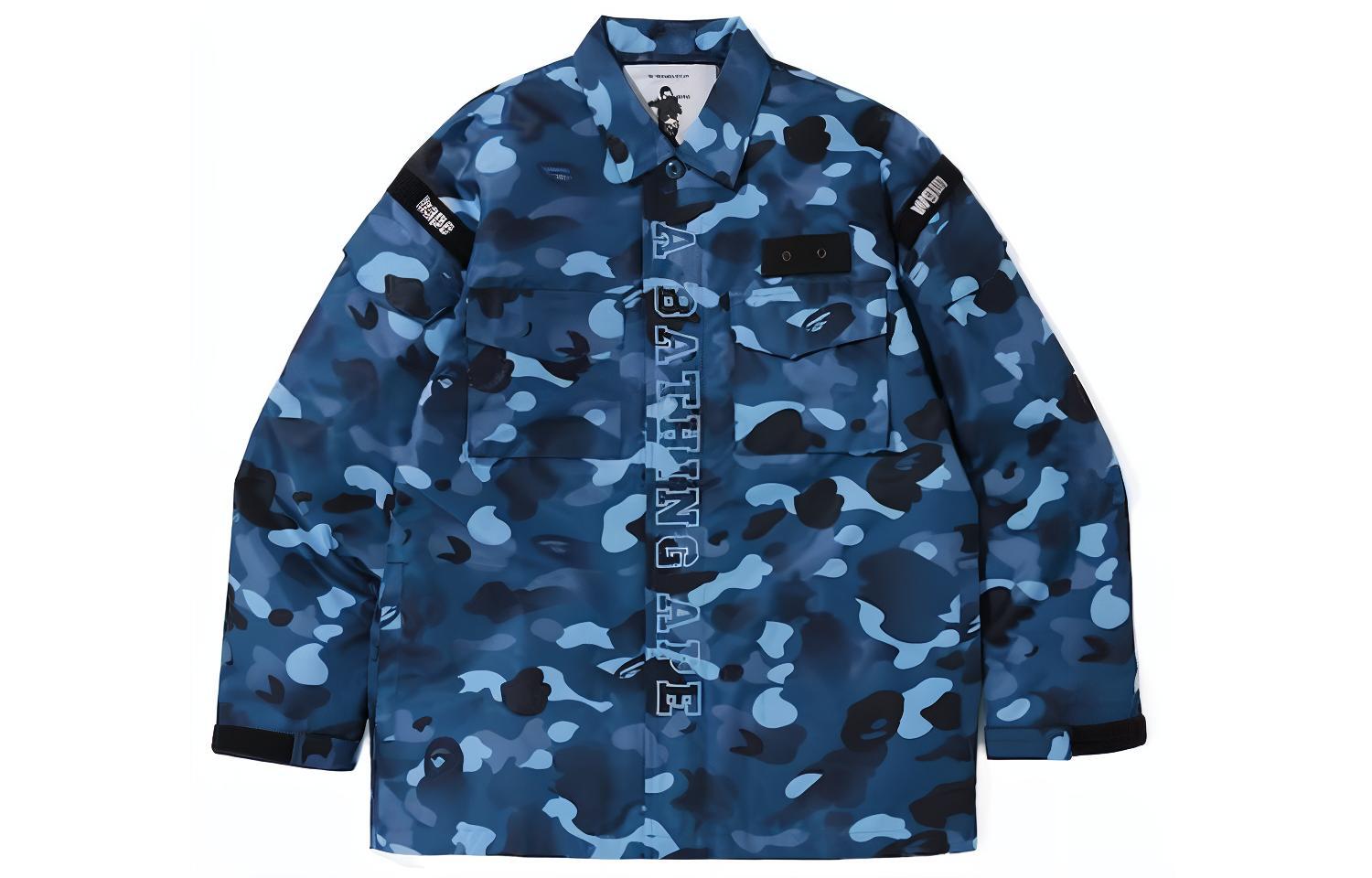 Мужская куртка A BATHING APE (синяя)