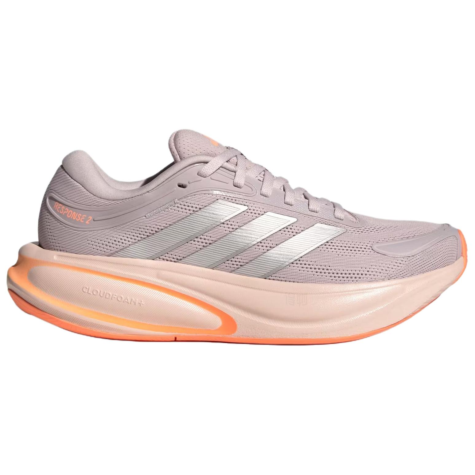 Женские кроссовки adidas Response 2.0 (фиолетовые) — фото 2