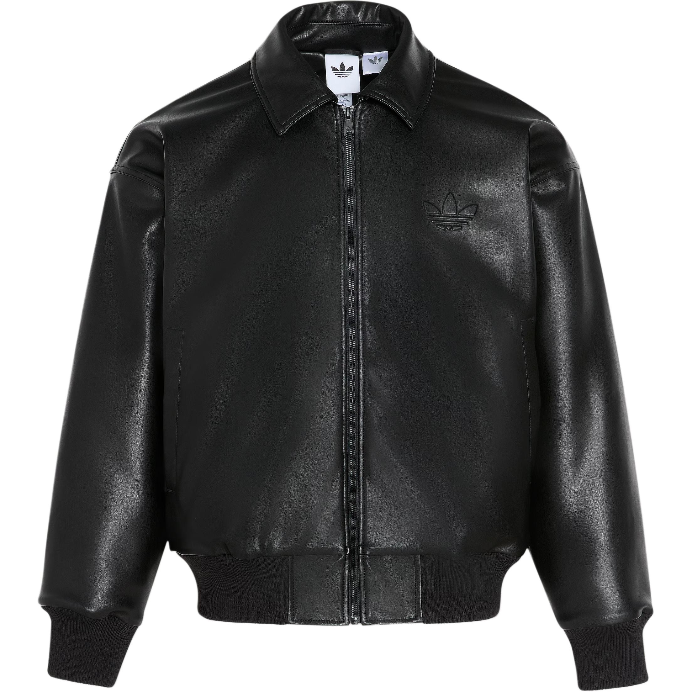 Мужская куртка adidas originals Sherpa PU JACKET (черная)