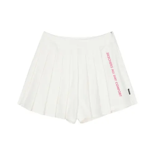Skechers Sports Life Collection Casual Shorts Women's Marshmallow White