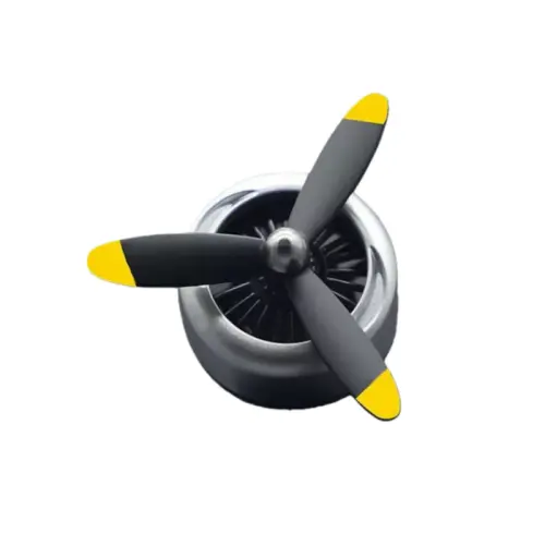 Rotating airplane for auto, perfume, universal aromatherapy