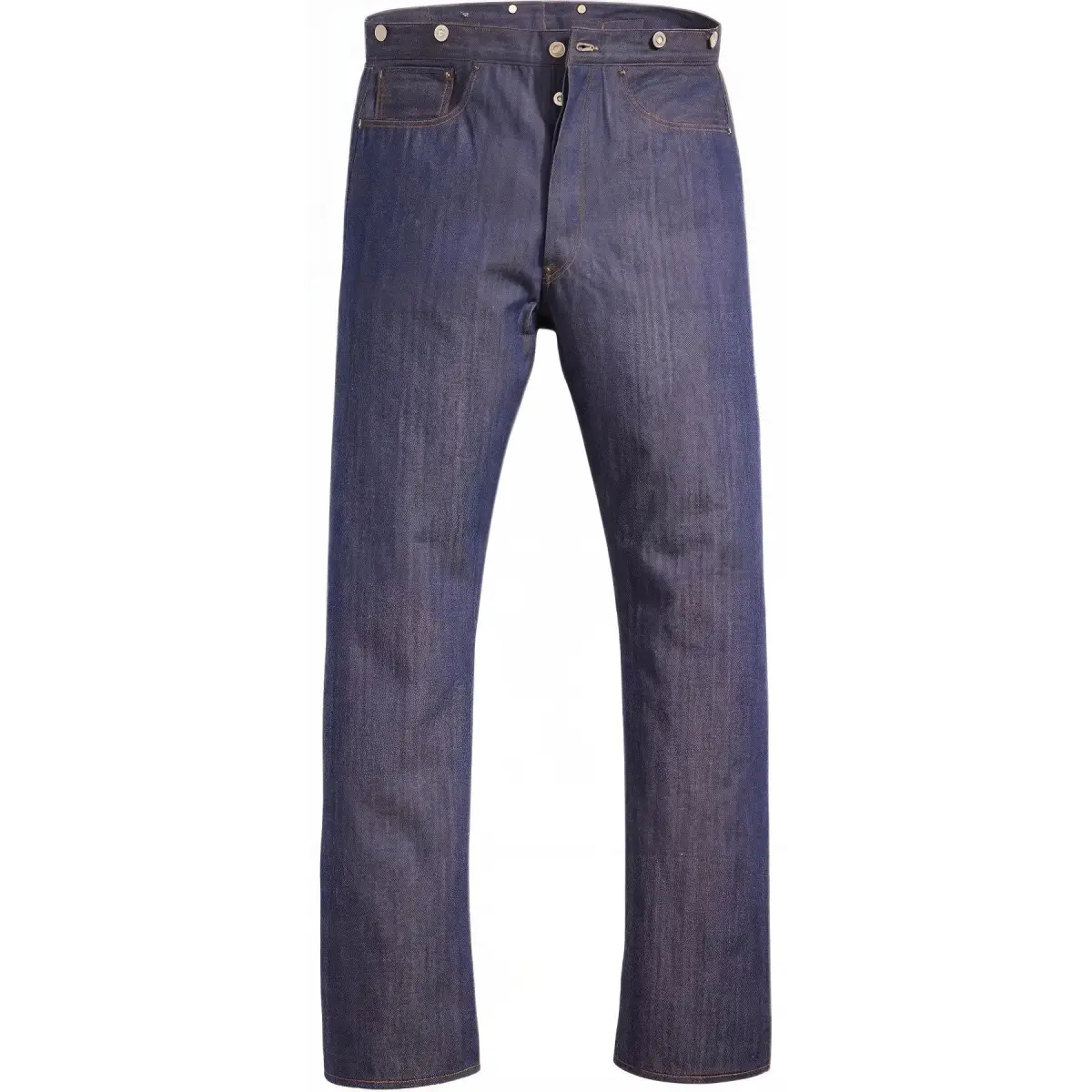 Levi's Vintage Clothing Jeans Men's Dark Blue Moderate Straight Fit Pants