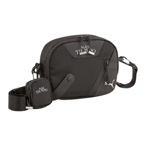 PUMA MAS TIEMPO Collaboration Nylon Shoulder Bag Unisex Black