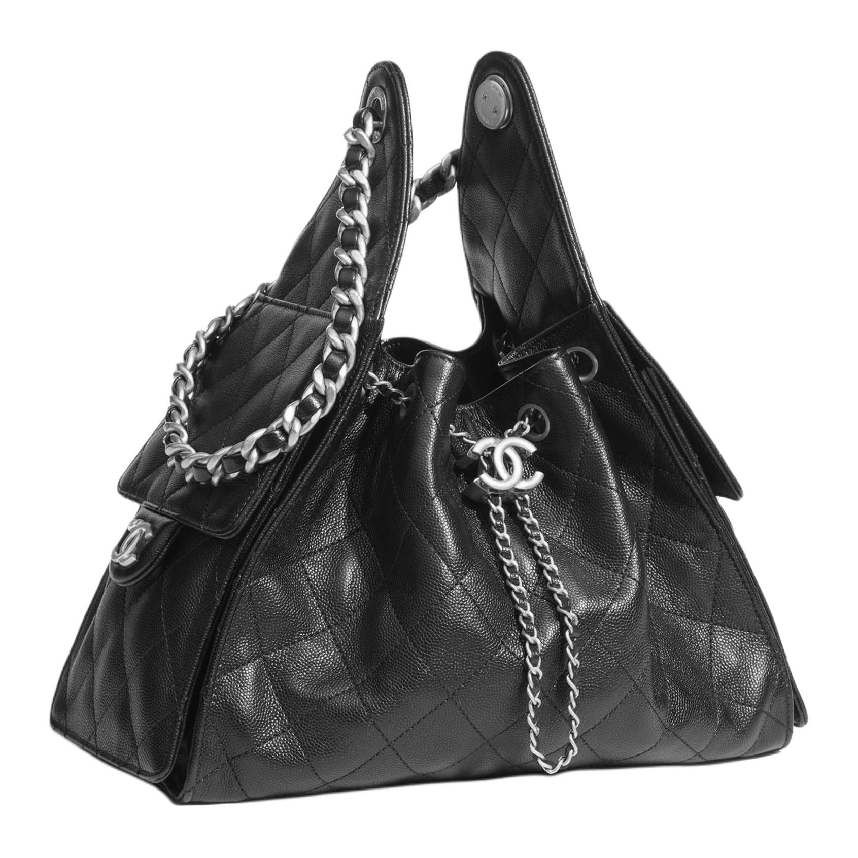 Женская сумка Chanel 25Bag 26C C Logo (черный) — фото 2