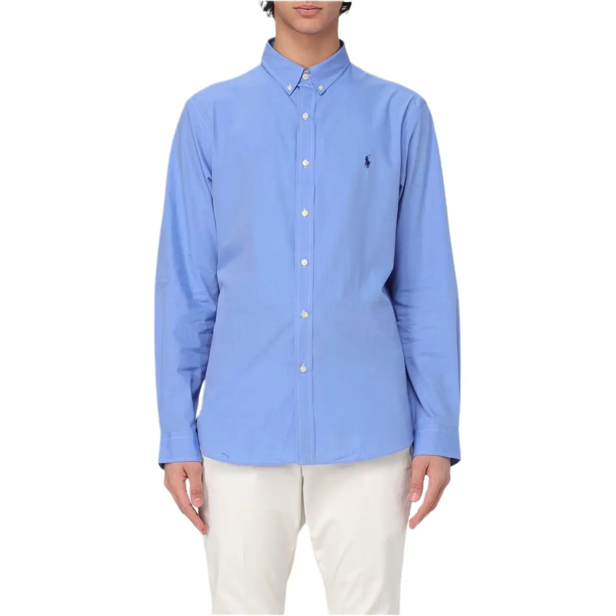 Polo Ralph Lauren Logo Embroidered Long Sleeved Shirt