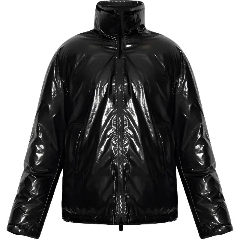 DIESEL SS24 Puffer Jacket Coat Men's Black