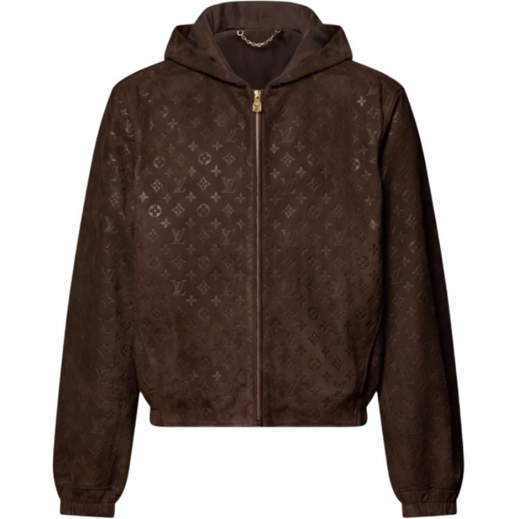 Мужская куртка Louis Vuitton x MONOGRAM SS26 (черная)