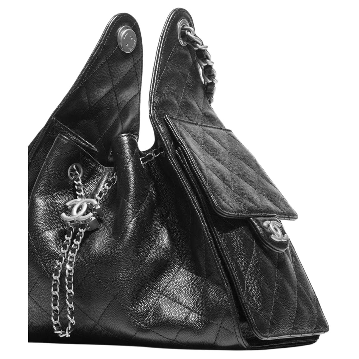 Женская сумка Chanel 25Bag 26C C Logo (черный) — фото 4
