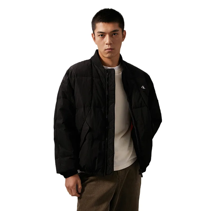Calvin Klein Down Jackets Men's Baseball Collar Moderate