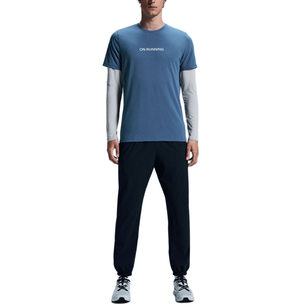 Мужская футболка On Running T-Shirt (голубая)