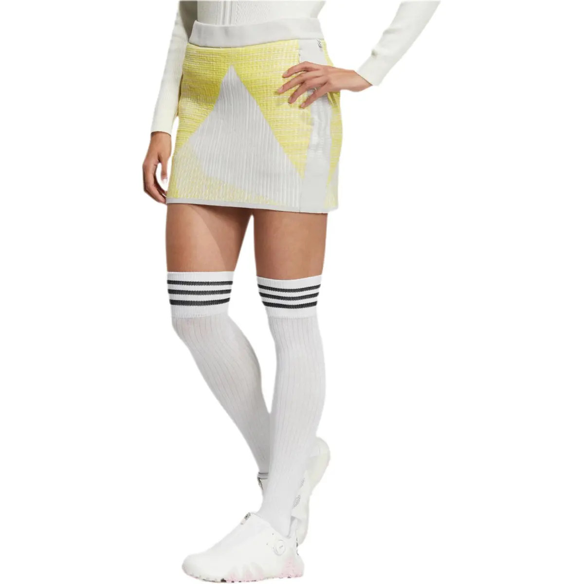 Adidas Casual Short Skirts Women's Yellow