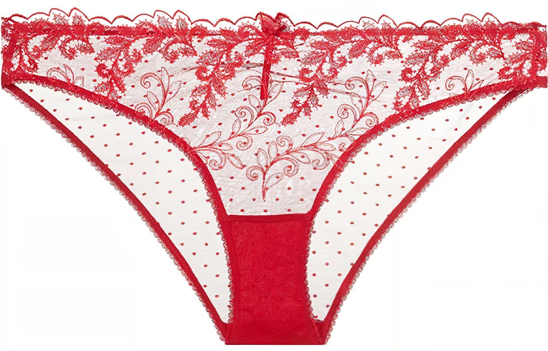 Женские трусы Victoria's Secret (красные)