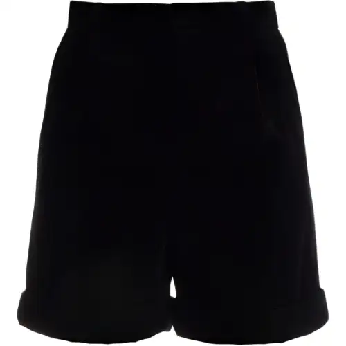 SAINT LAURENT FW21 Casual Shorts Women's Black