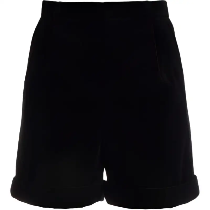SAINT LAURENT FW21 Casual Shorts Women's Black