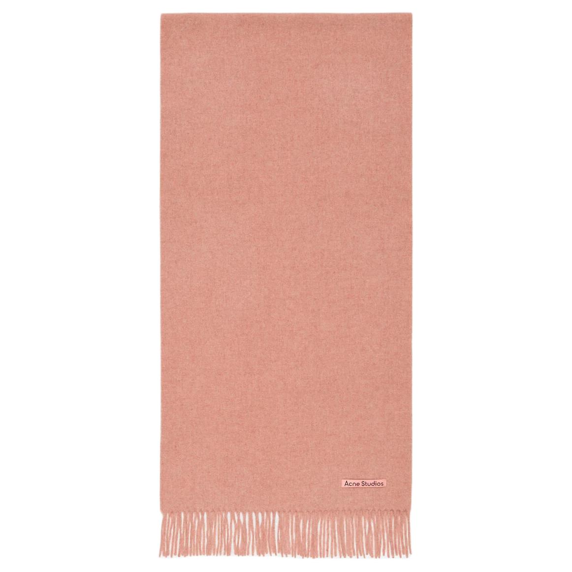 Мужской шарф Acne Studios (розовый меланж)