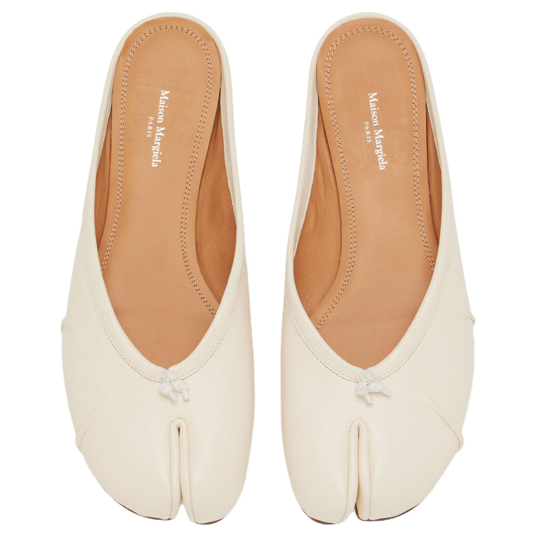 Туфли Maison Margiela Tabi (белый) — фото 4
