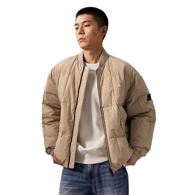Мужской CALVIN KLEIN Down Jacket (черный)