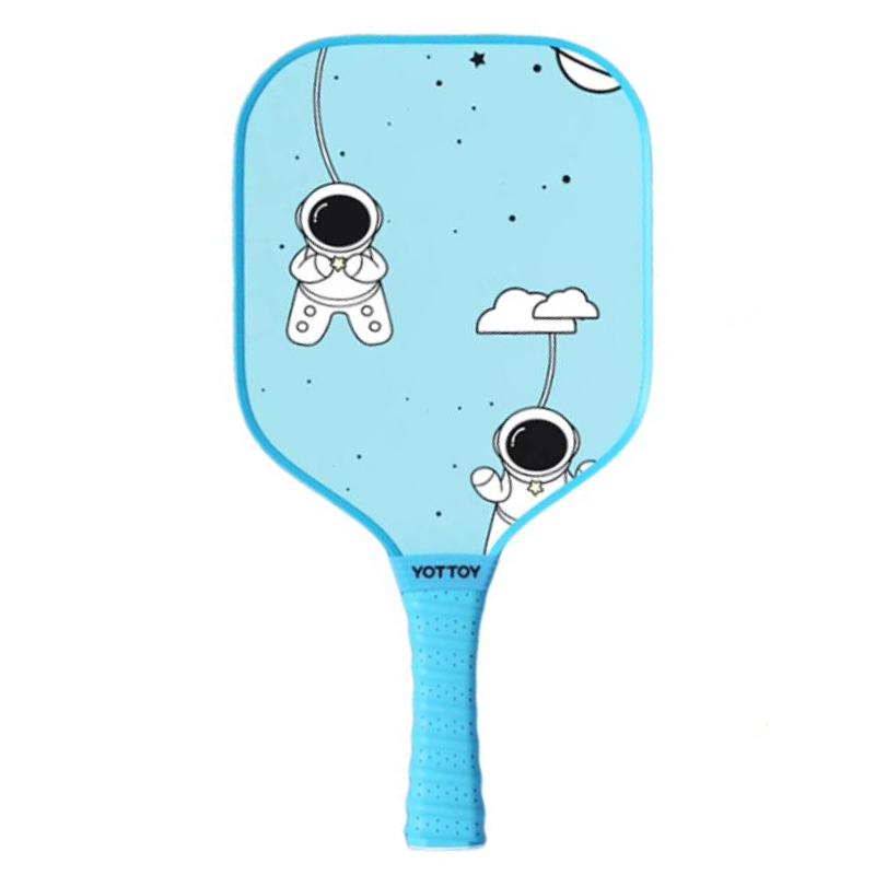 YOTTOY Pickleball Paddles Fiberglass Kids Sky Blue