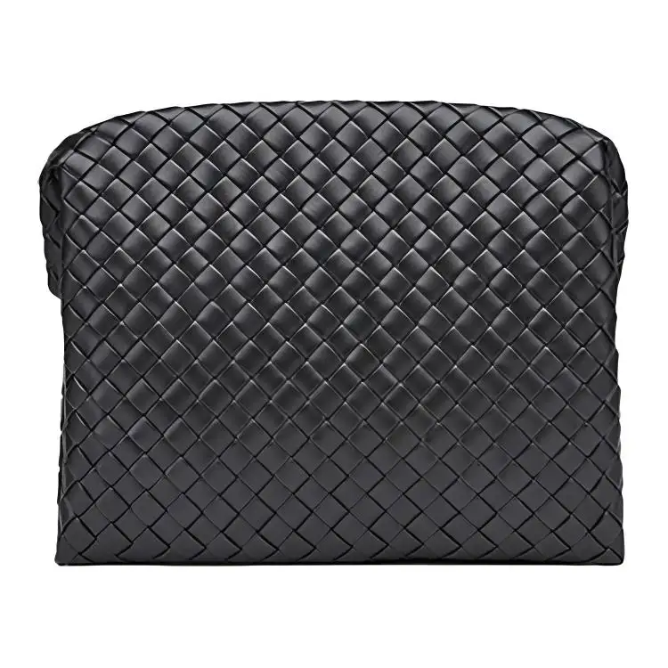 Bottega Veneta Calfskin Handbag Storage Bag Clutch Men's Black