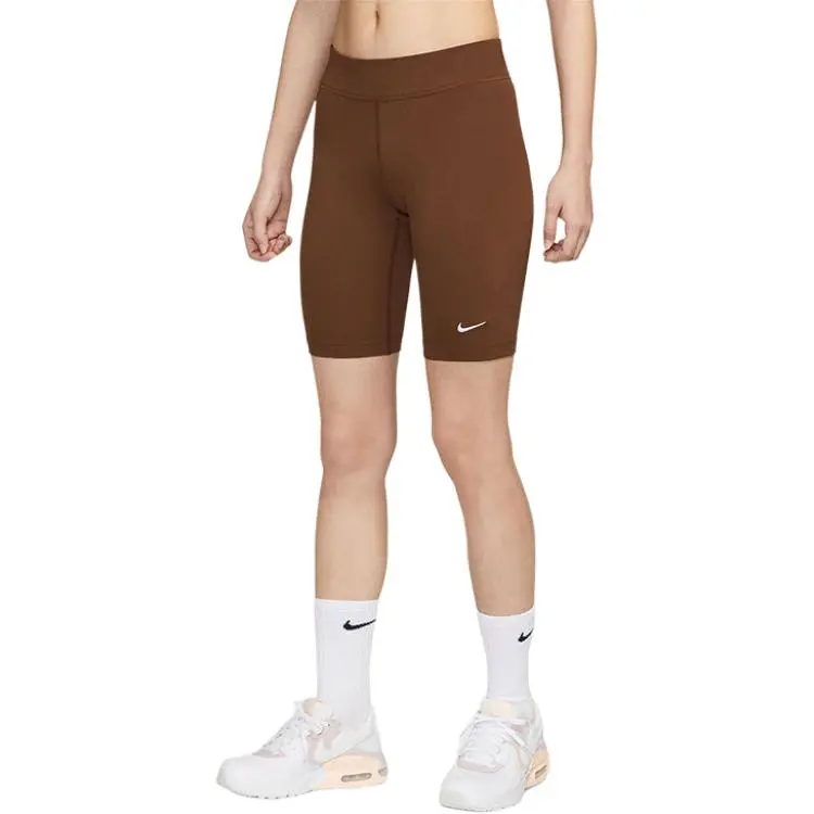 Nike Sportswear Essentials Casual Shorts Women's Brown